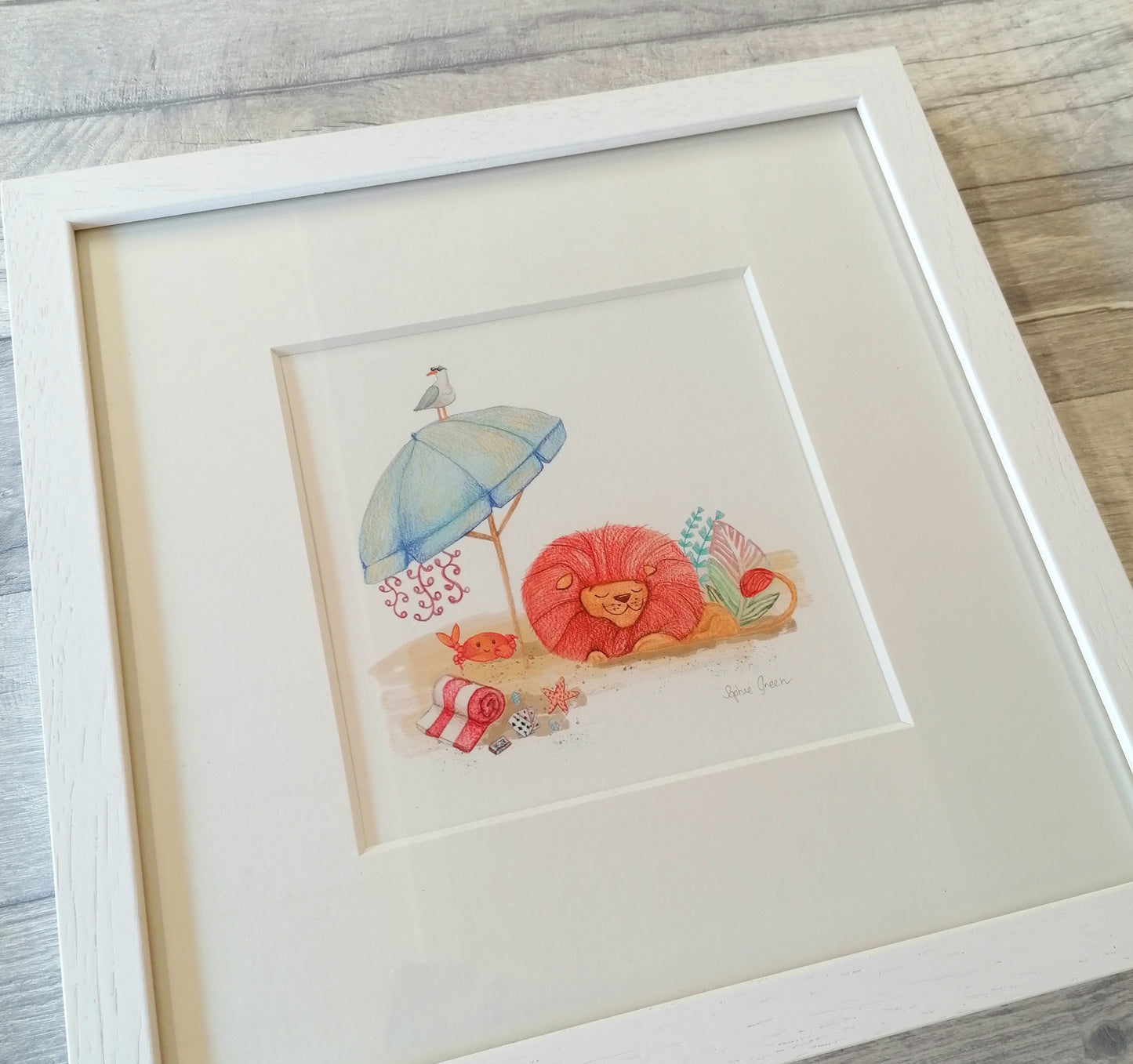 Parasol Pride - Mounted Print