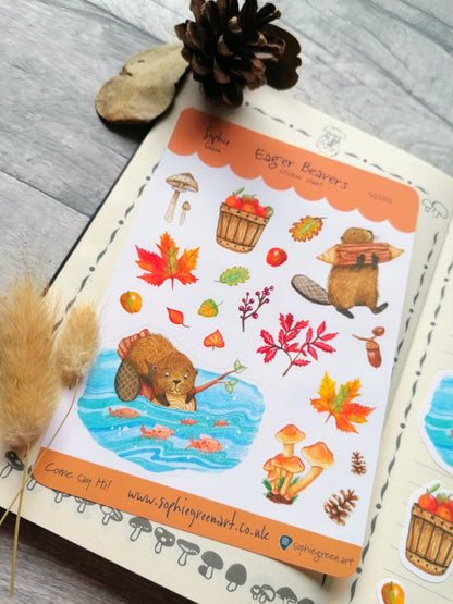 Eager Beavers - Sticker Sheet