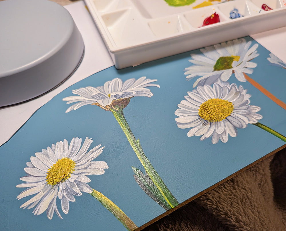 Daisies - Vardo - Original Acrylic Artwork
