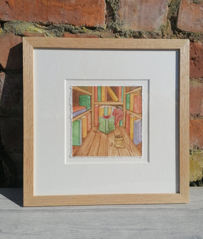 Reading Nook - Original Watercolour Artwork