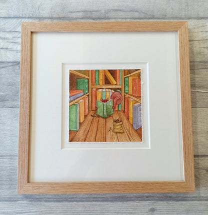 Reading Nook - Original Watercolour Artwork