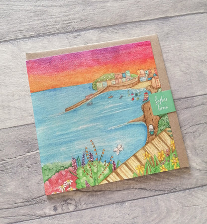Tenby - Greeting Card